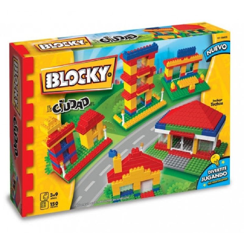 Ladrillitos Blocky Ciudad 150 Piezas 01-0605