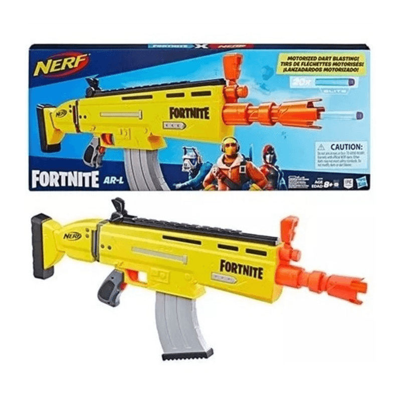 Pistola Nerf Mega Fornite Ar L. Art E7061