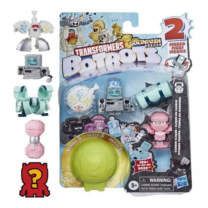 Figura Transformers Toys Botbots Serie 5 Hasbro E3486