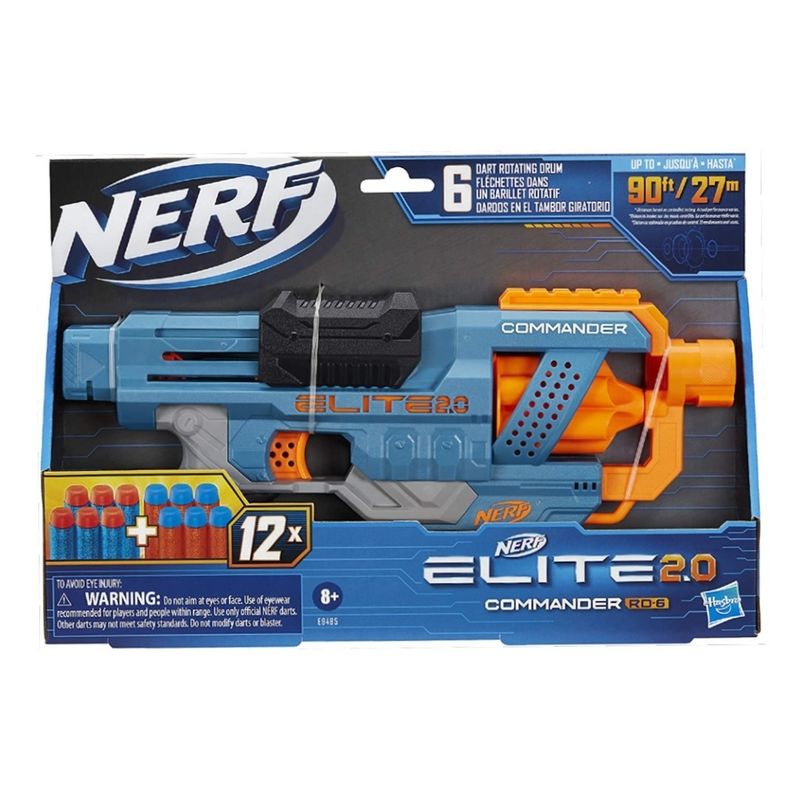 Pistola Nerf Elite Commander Hasbro E9486