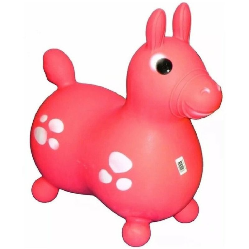 Burrito Inflable Caballito De Plastico Montable De Goma Pony