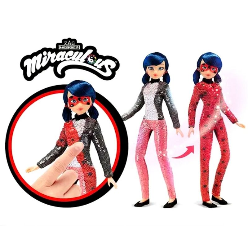 Muneca Miraculous Marinette A Ladybug Fashion Flip Art 50375