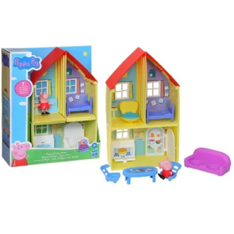 La Casa De Peppa Con Accesorios Hasbro