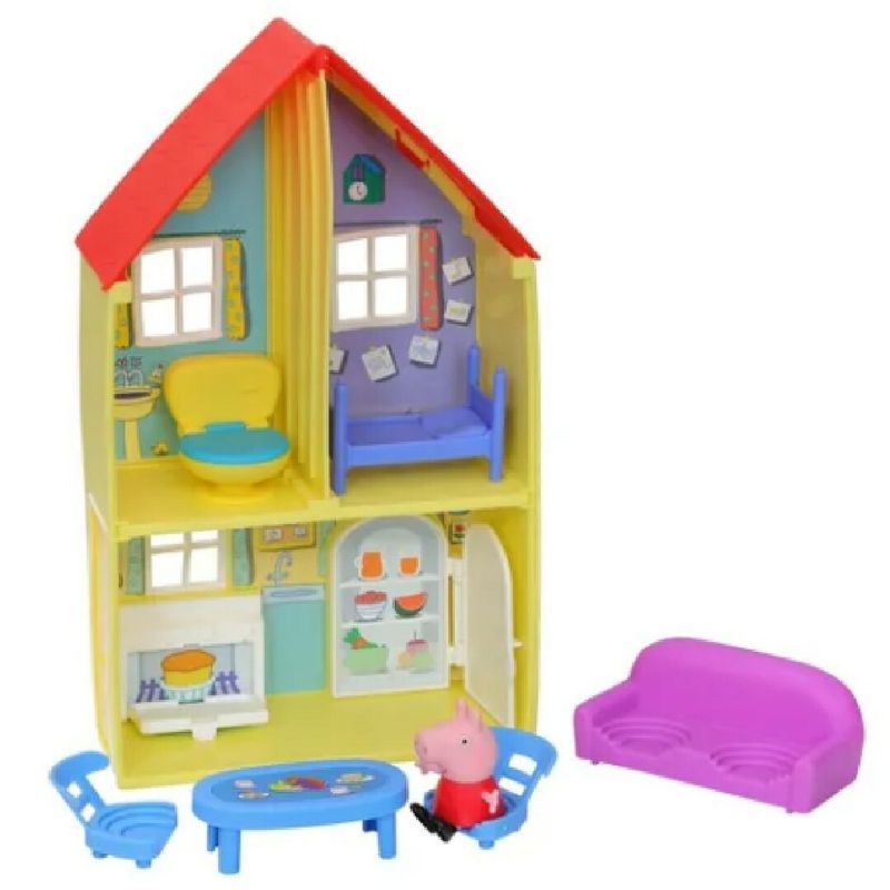 La Casa De Peppa Con Accesorios Hasbro