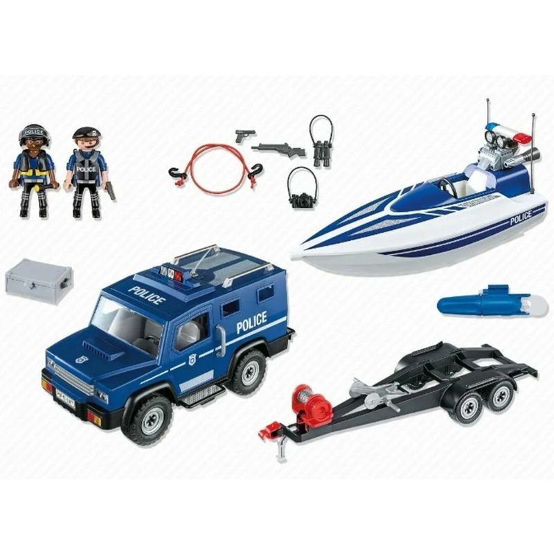 Playmobil Policia Swat Playmobil City Action Coche De Policu00eda