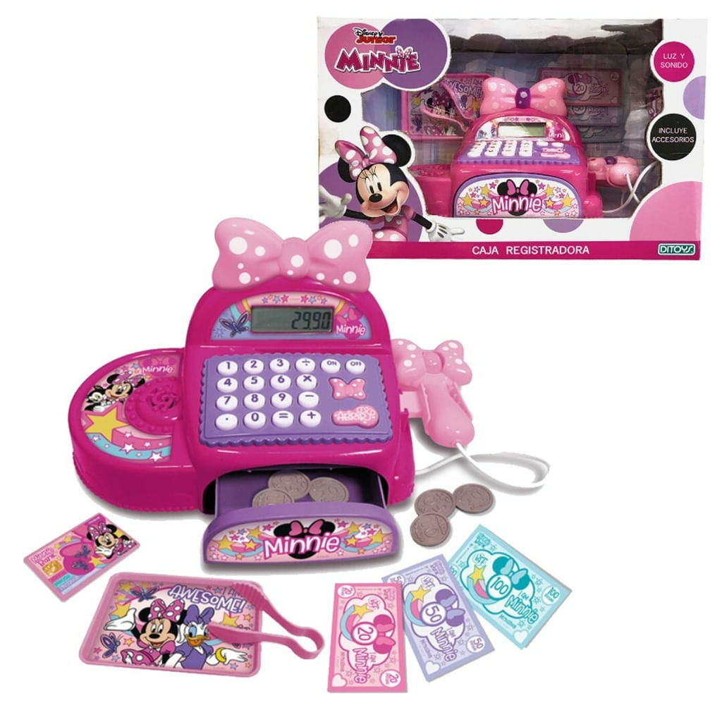 Caja registradora de minnie mouse precio on sale