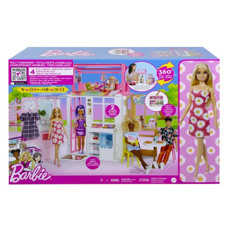 Muñecas Casa De La Barbie 360 Barbie Casa Pisos Con Muebles Para