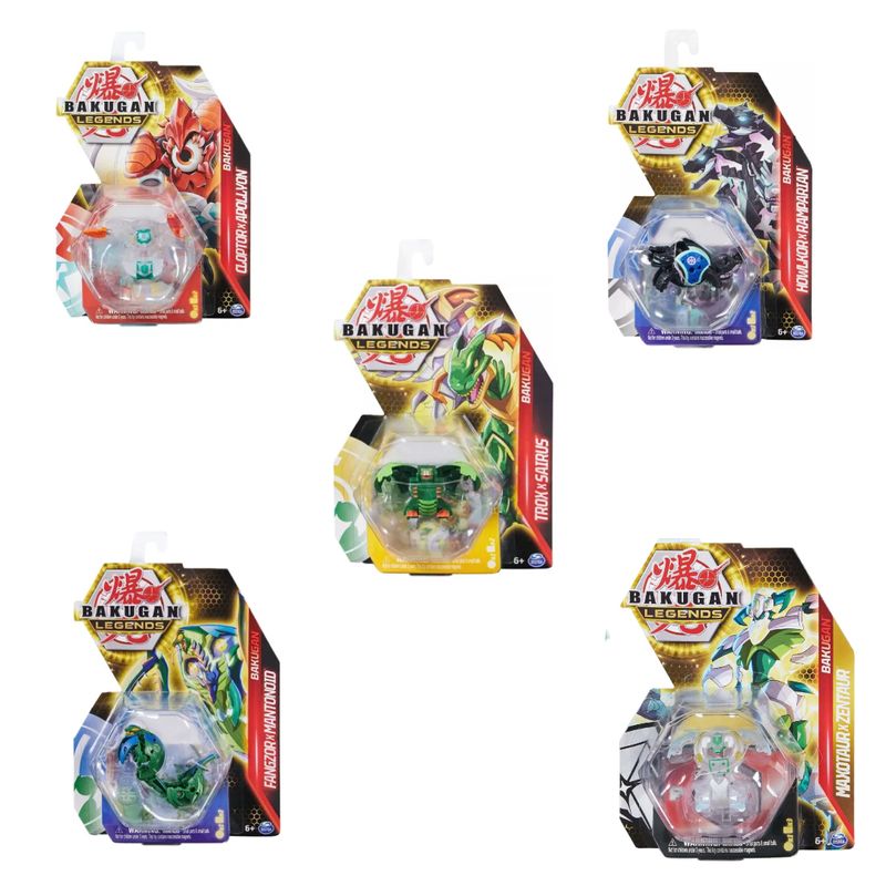 Bakugan Legends Figura Individual Caffaro 64422