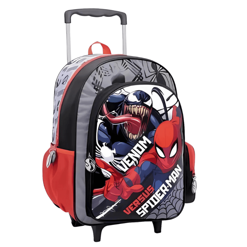 Mochila Escolar Con Carro 16 Spiderman Vs Venom 38250