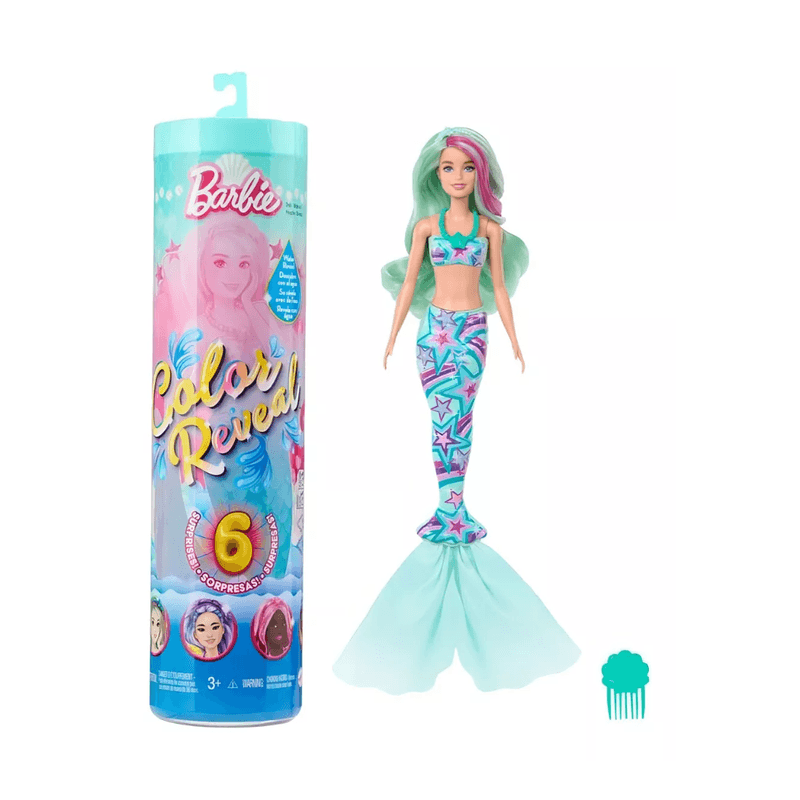 Mermaid Sirena Sorpresa Barbie Barbie Reveal Juguetes De Barbie De