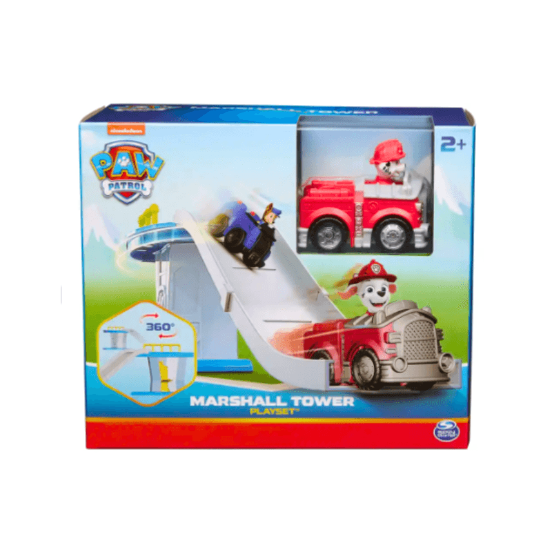 Paw Patrol Playset Mini Torre Con Vehículo Caffaro 99101