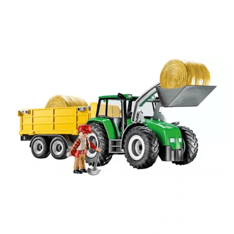 Playmobil Country Tractor Playmobil Tractor Con Remolque Tractor