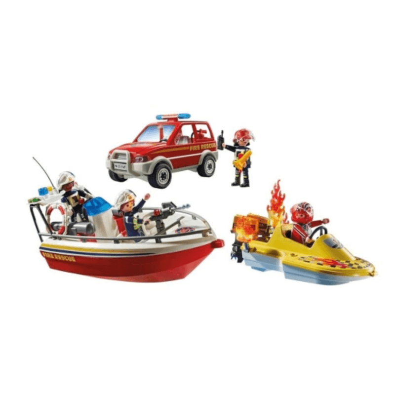 Playmobil Misión de Bomberos en el Agua 71569