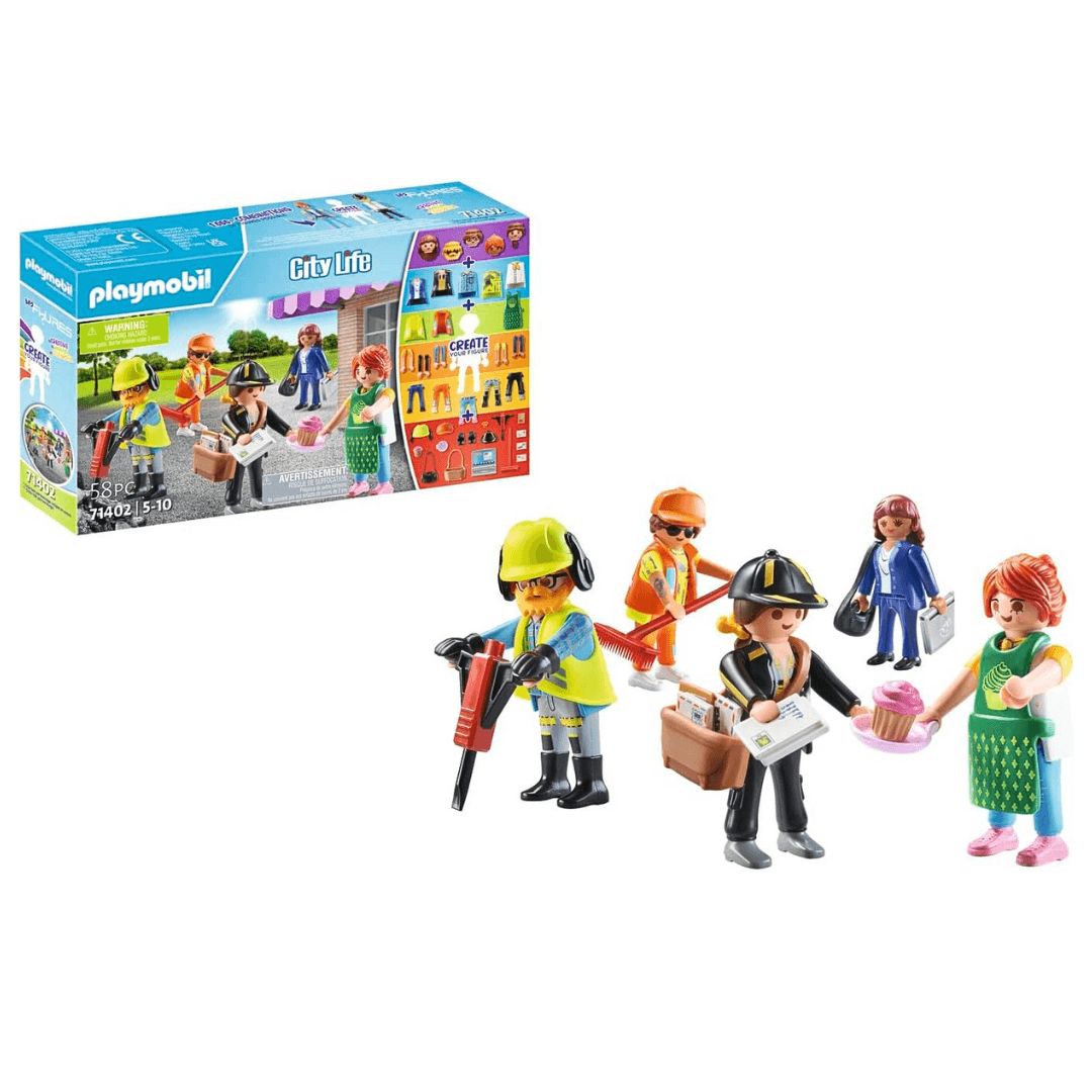 Playmobil City Life mis Figuras Profesiones 71402 Cachavacha