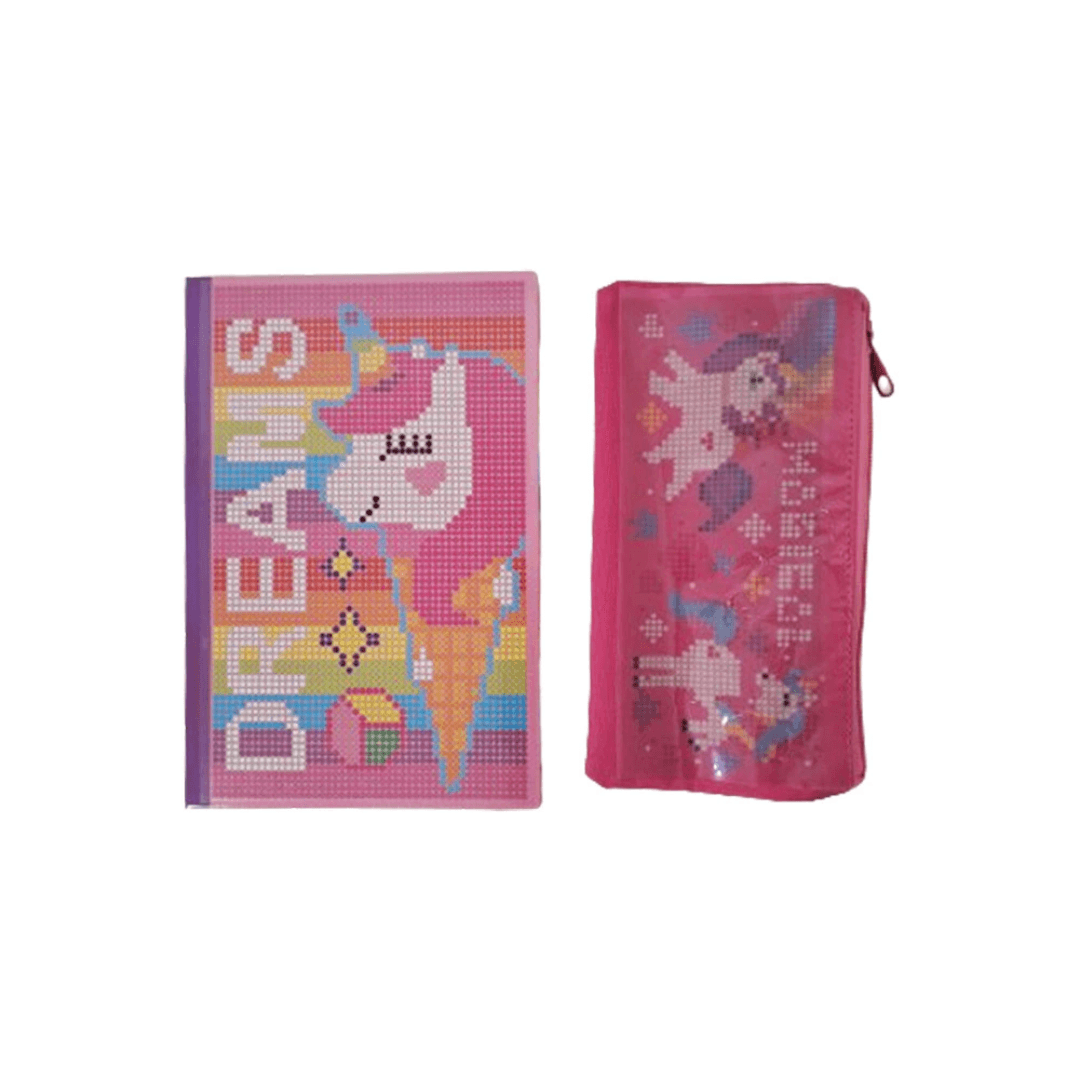 Crystal Style Up Unicorn Diary set main image 0