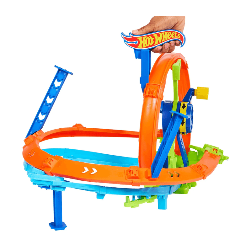 Hot Wheels City Pista Desafío Turbina De Acción JBX65